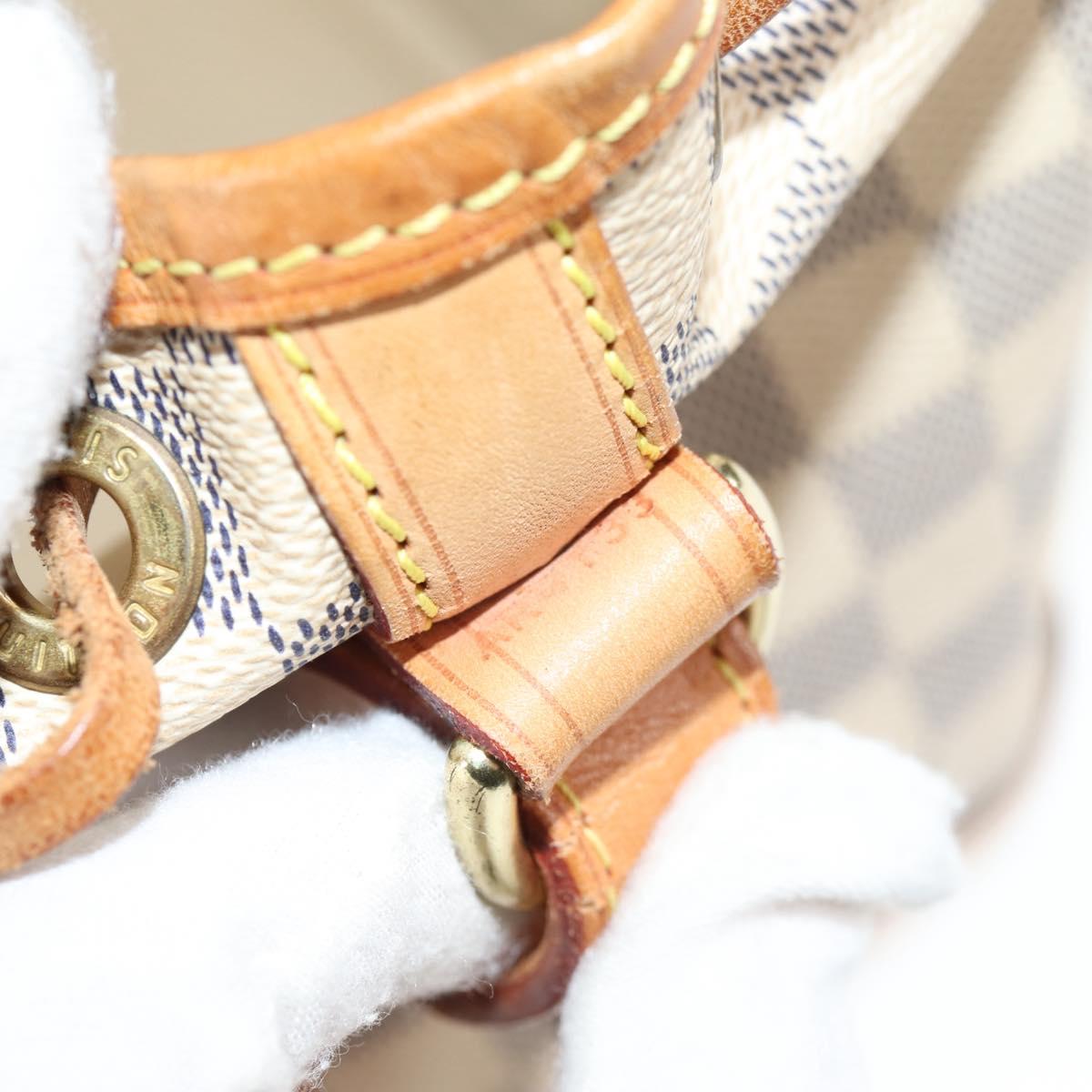 LOUIS VUITTON Damier Azur Noe BB Shoulder Bag N41220 LV Auth 128930A