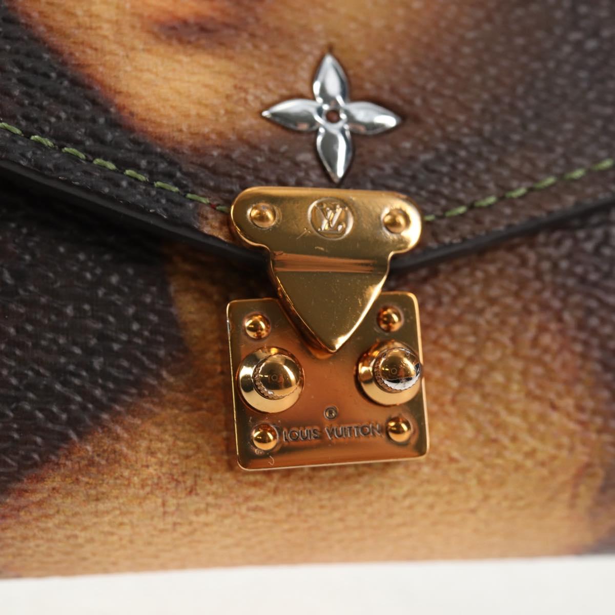 LOUIS VUITTON Masters Collection Pochette Chain Bag Pink M64626 LV Auth 128935M