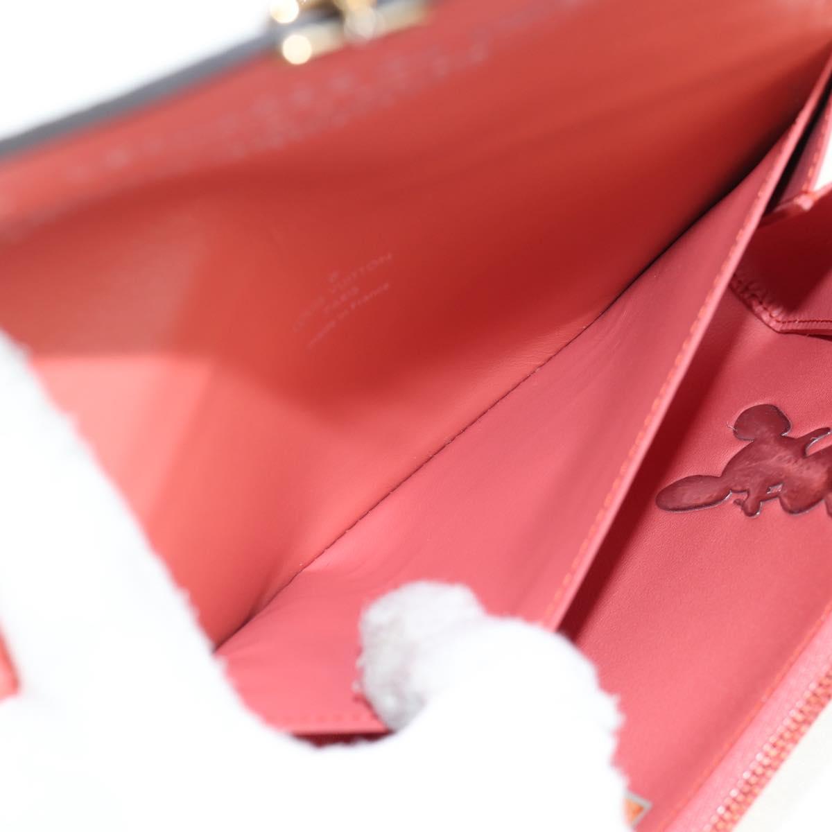 LOUIS VUITTON Masters Collection Pochette Chain Bag Pink M64626 LV Auth 128935M