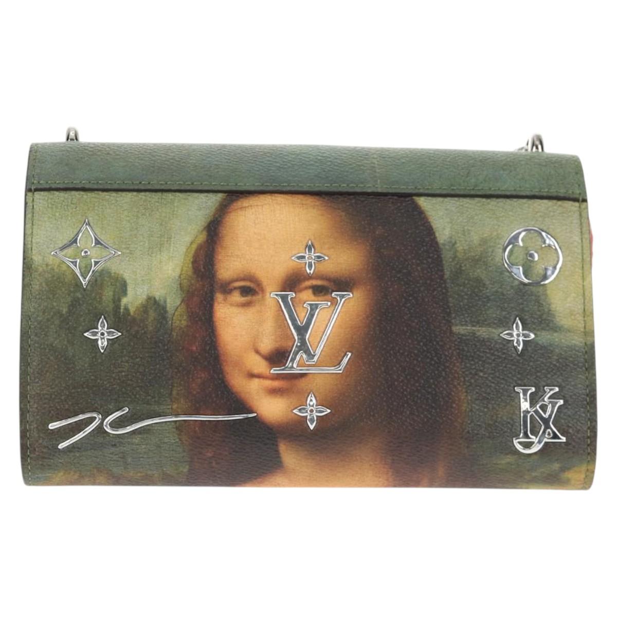 LOUIS VUITTON Masters Collection Pochette Chain Bag Pink M64626 LV Auth 128935SM
