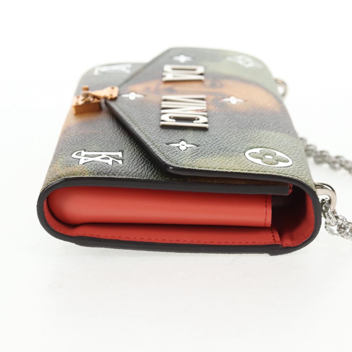 LOUIS VUITTON Masters Collection Pochette Chain Bag Pink M64626 LV Auth 128935M