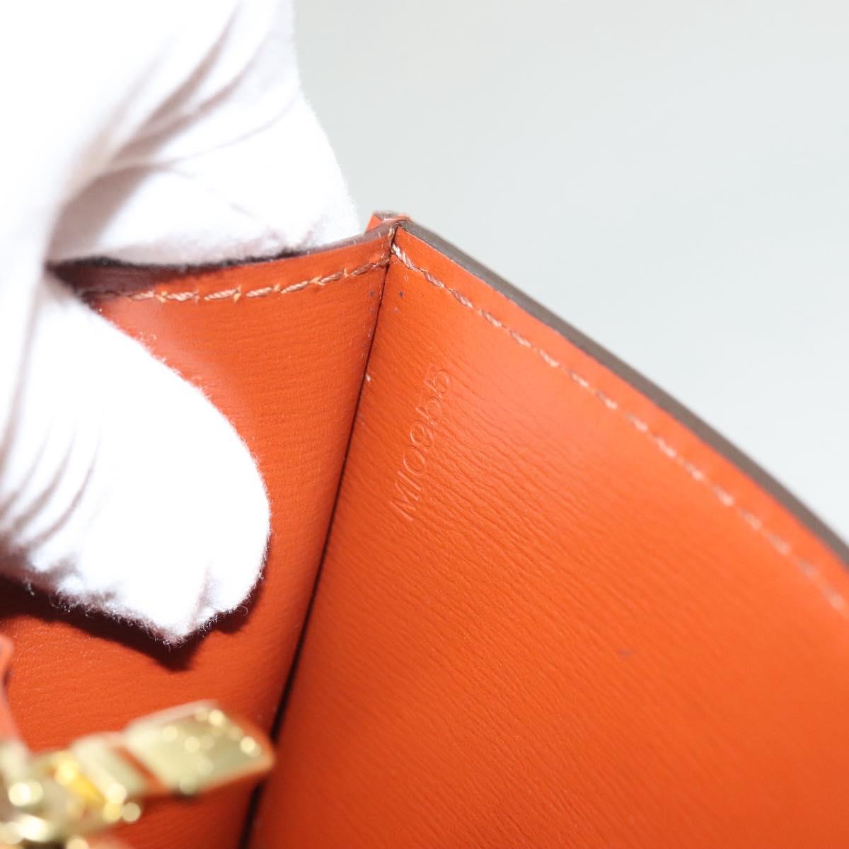 LOUIS VUITTON Epi Malesherbes Hand Bag Brown M52373 LV Auth 128962
