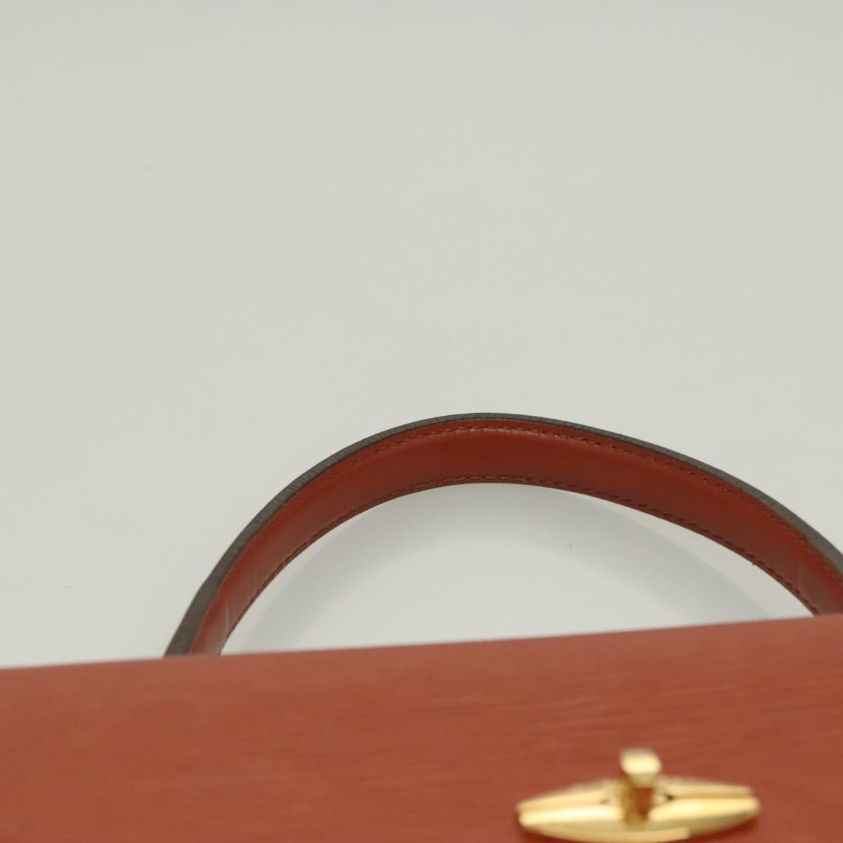 LOUIS VUITTON Epi Malesherbes Hand Bag Brown M52373 LV Auth 128962