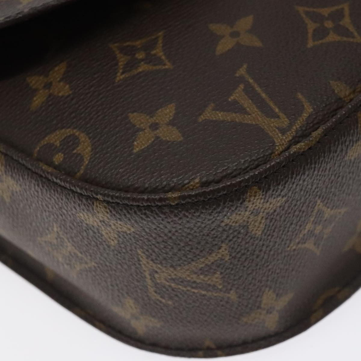 LOUIS VUITTON Monogram Monogram Saint Cloud GM Shoulder Bag M51242 Auth 128968