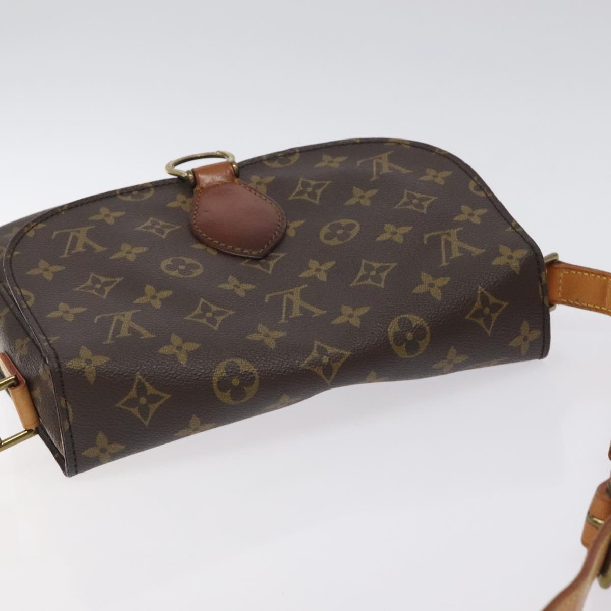 LOUIS VUITTON Monogram Monogram Saint Cloud GM Shoulder Bag M51242 Auth 128968