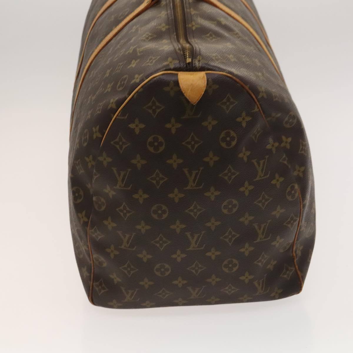 LOUIS VUITTON Monogram Keepall 60 Boston Bag M41422 LV Auth 128980
