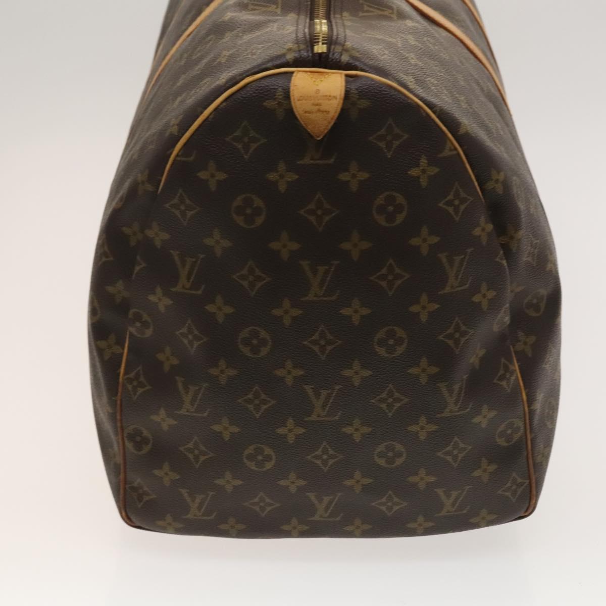 LOUIS VUITTON Monogram Keepall 60 Boston Bag M41422 LV Auth 128980