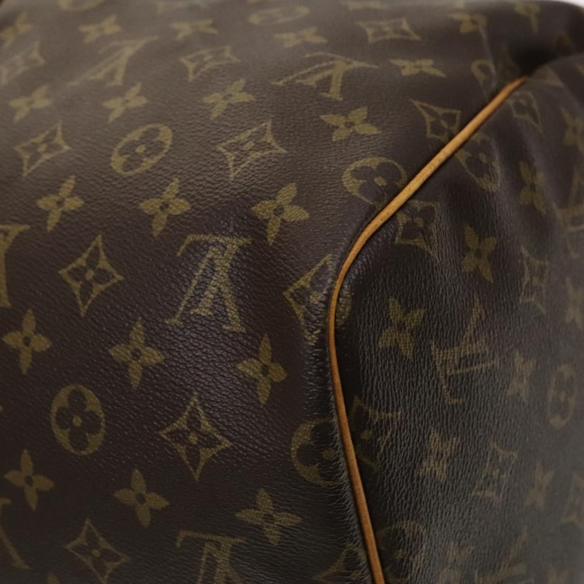 LOUIS VUITTON Monogram Keepall 55 Boston Bag M41424 LV Auth 128986
