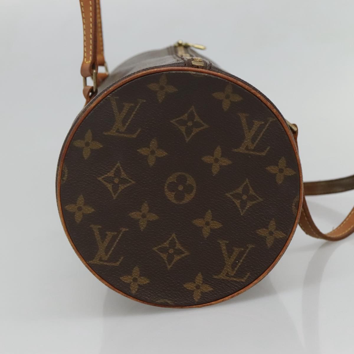LOUIS VUITTON Monogram Papillon 30 Hand Bag M51385 LV Auth 128988