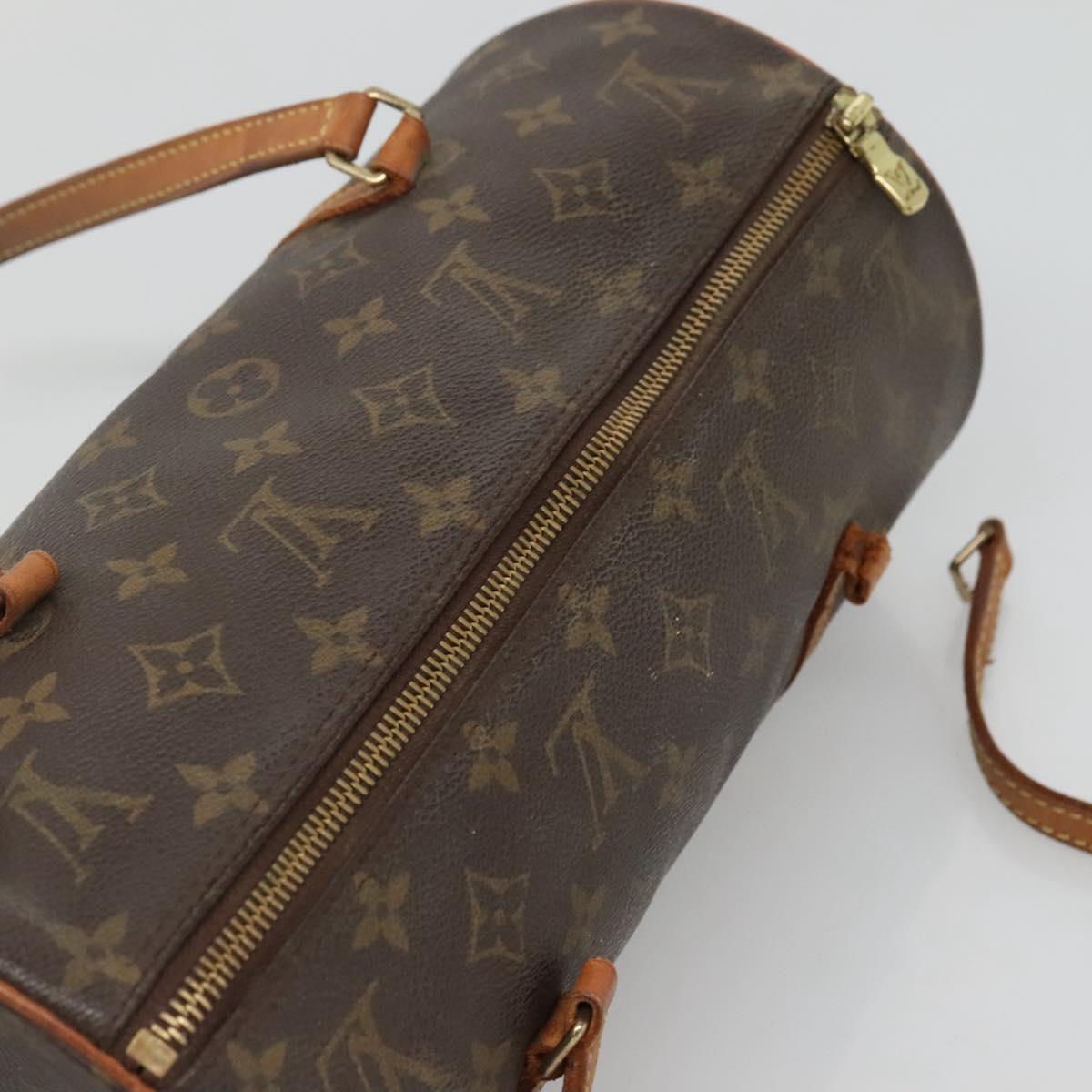 LOUIS VUITTON Monogram Papillon 30 Hand Bag M51385 LV Auth 128988