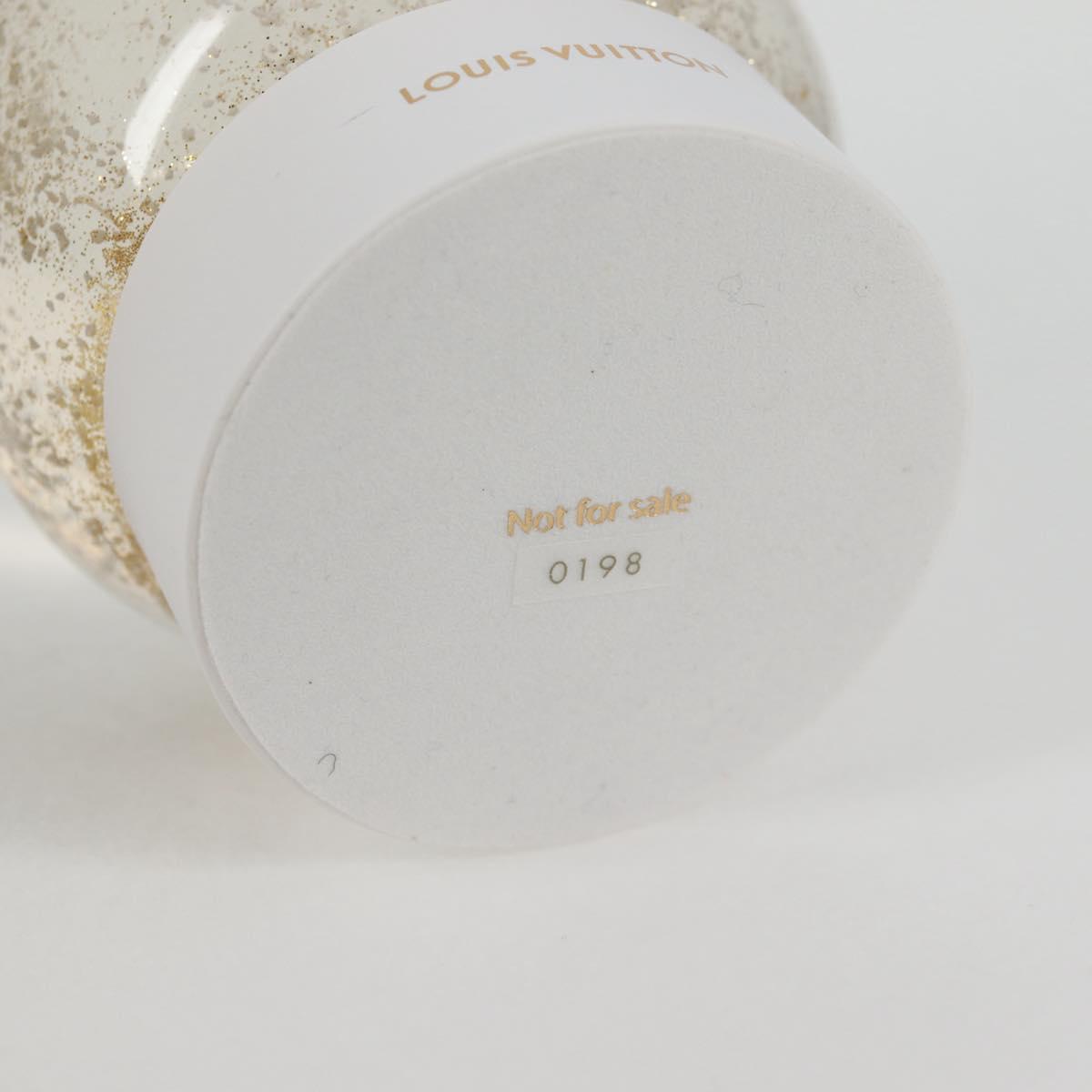 LOUIS VUITTON Vivienne Snow Globe VIP Only Clear White LV Auth 129009M