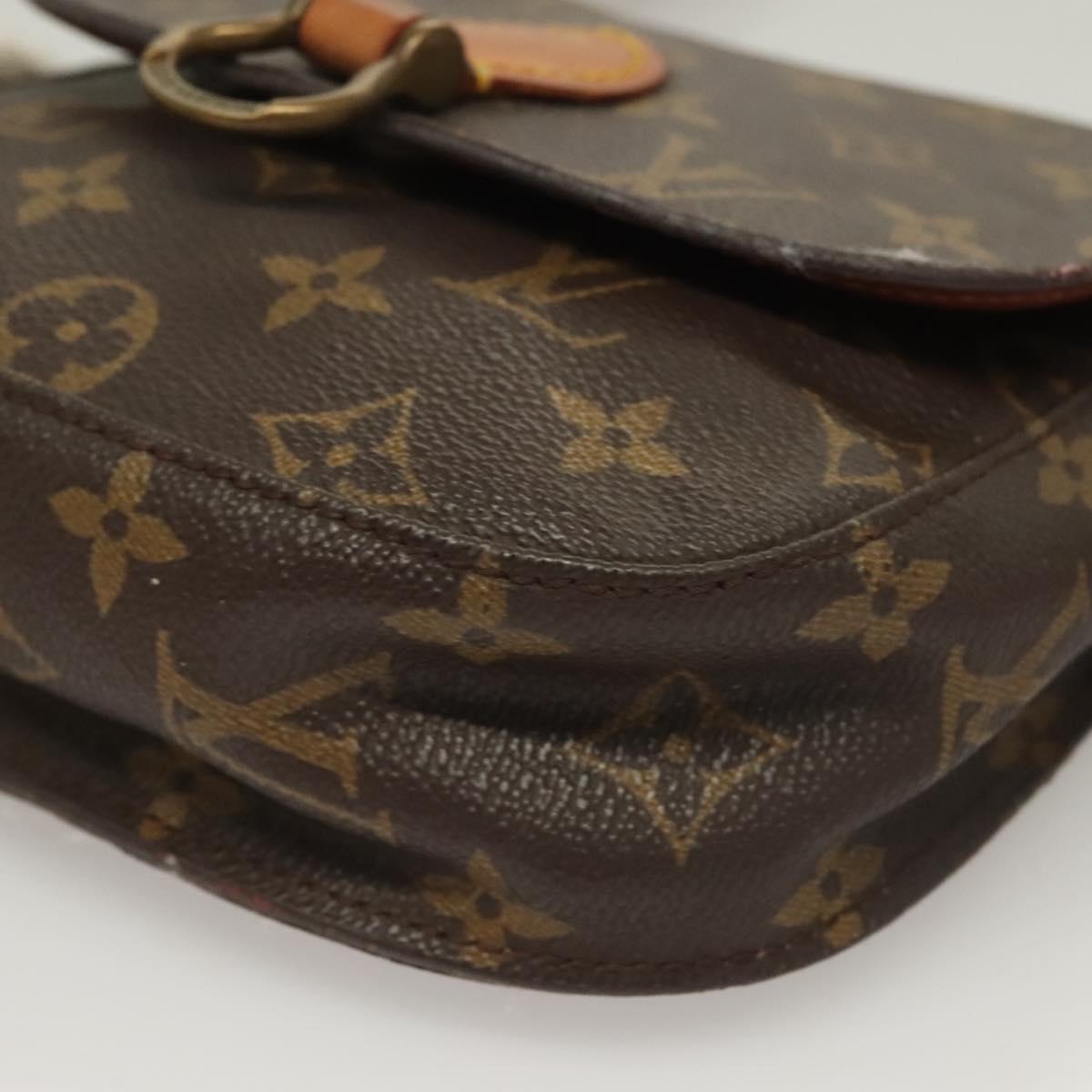 LOUIS VUITTON Monogram Saint Cloud PM Shoulder Bag M51244 LV Auth 129076