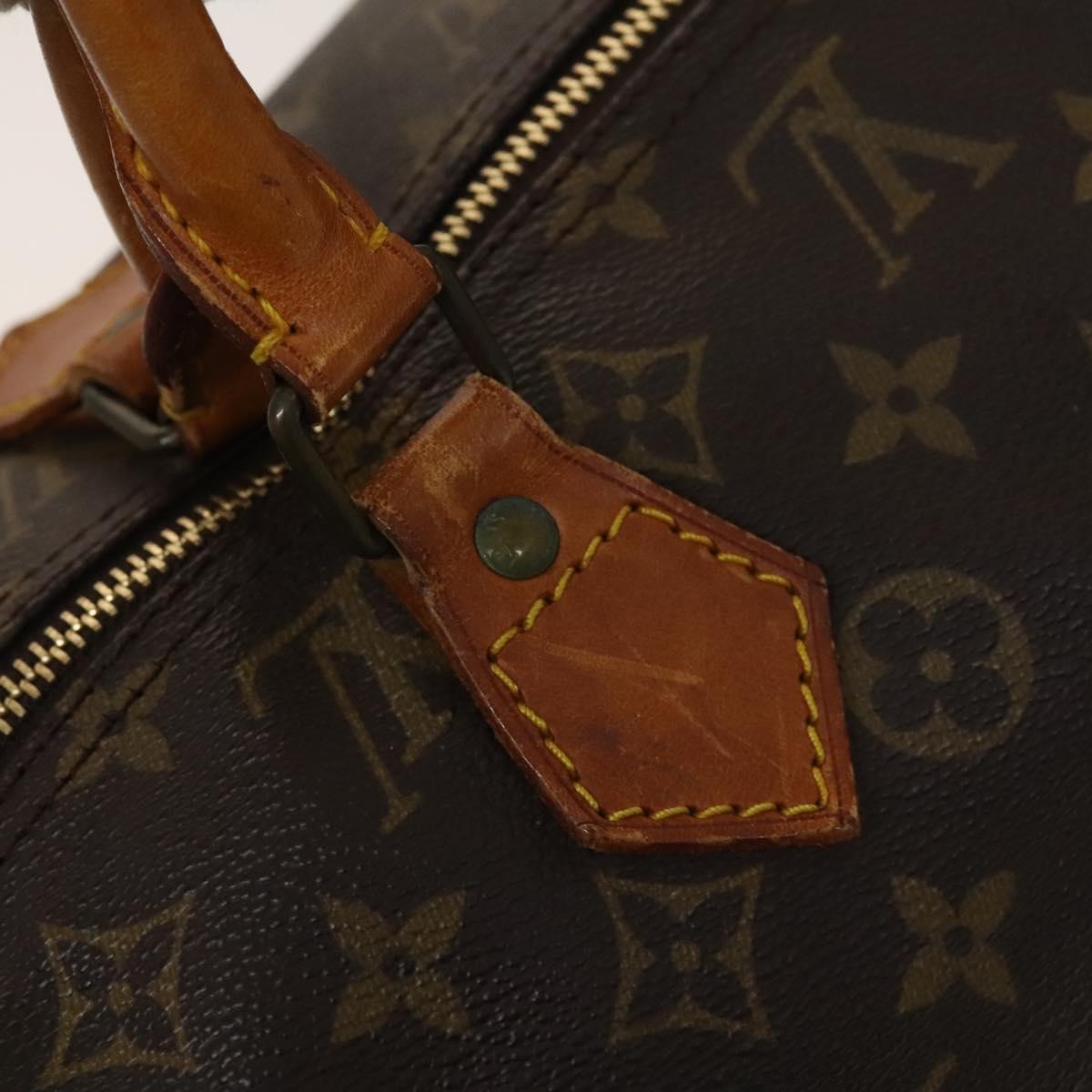 LOUIS VUITTON Monogram Speedy 40 Hand Bag M41522 LV Auth 129091