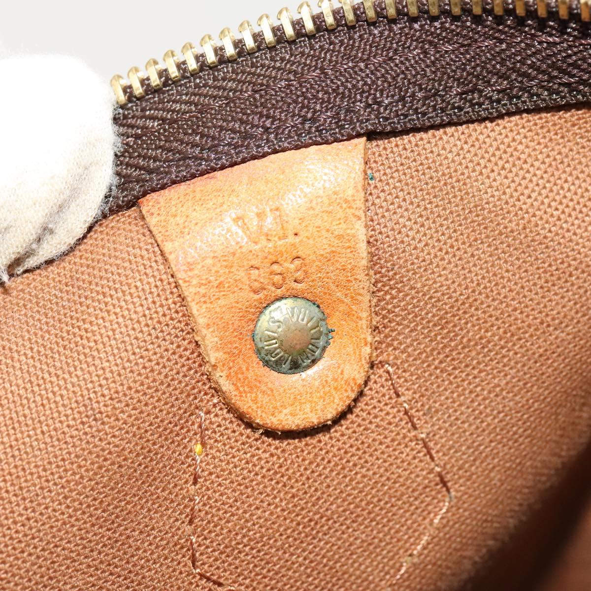 LOUIS VUITTON Monogram Speedy 40 Hand Bag M41522 LV Auth 129091