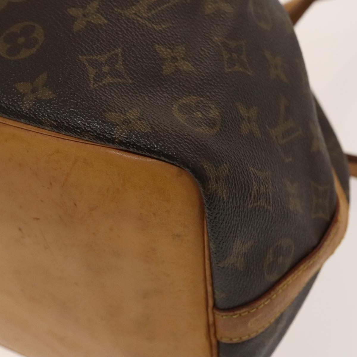 LOUIS VUITTON Monogram Petit Noe Shoulder Bag M42226 LV Auth 129095