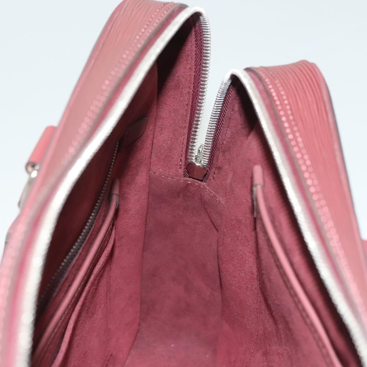 LOUIS VUITTON Epi Porte Documents Business Bag Bordeaux M54040 LV Auth 129124