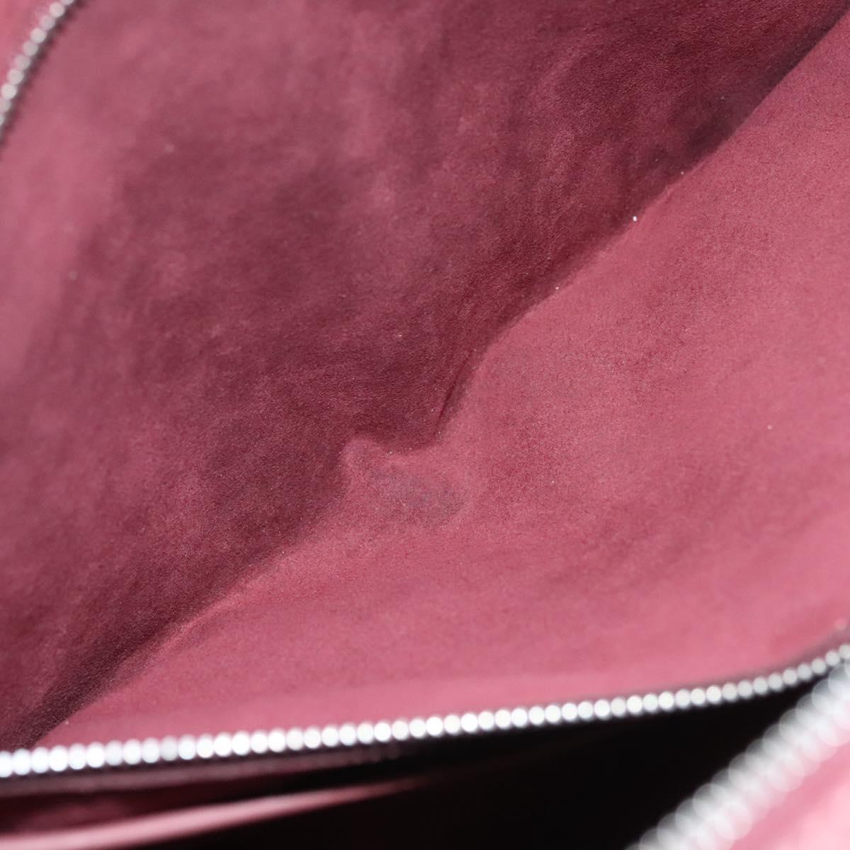 LOUIS VUITTON Epi Porte Documents Business Bag Bordeaux M54040 LV Auth 129124