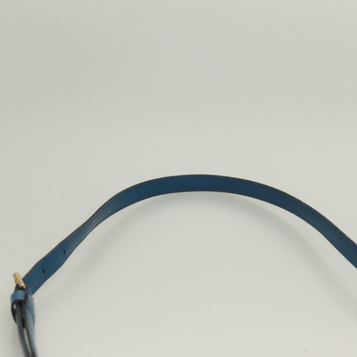 LOUIS VUITTON Epi Saint Cloud PM Shoulder Bag Blue M52195 LV Auth 129175