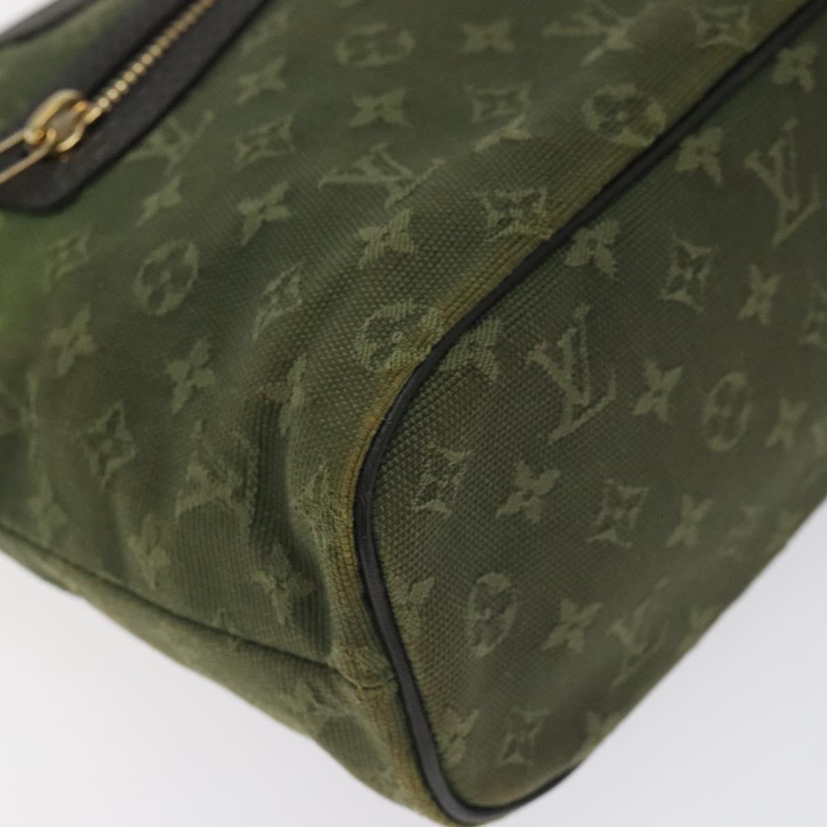 LOUIS VUITTON Monogram Mini Lucille PM Hand Bag TST Khaki M92682 LV Auth 129216