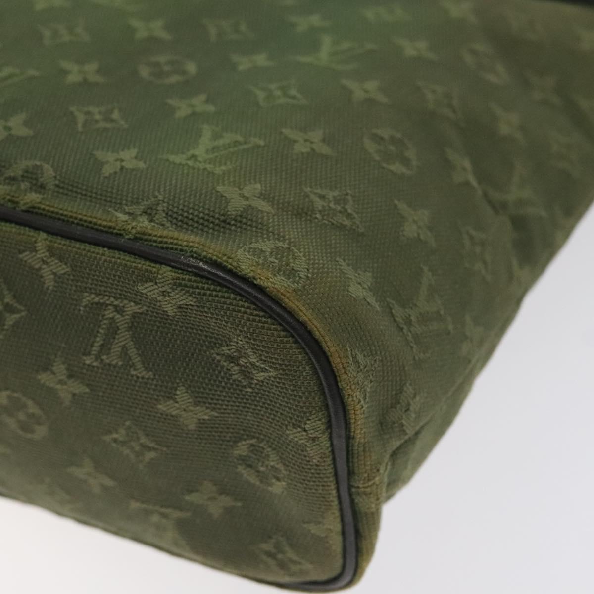 LOUIS VUITTON Monogram Mini Lucille PM Hand Bag TST Khaki M92682 LV Auth 129216