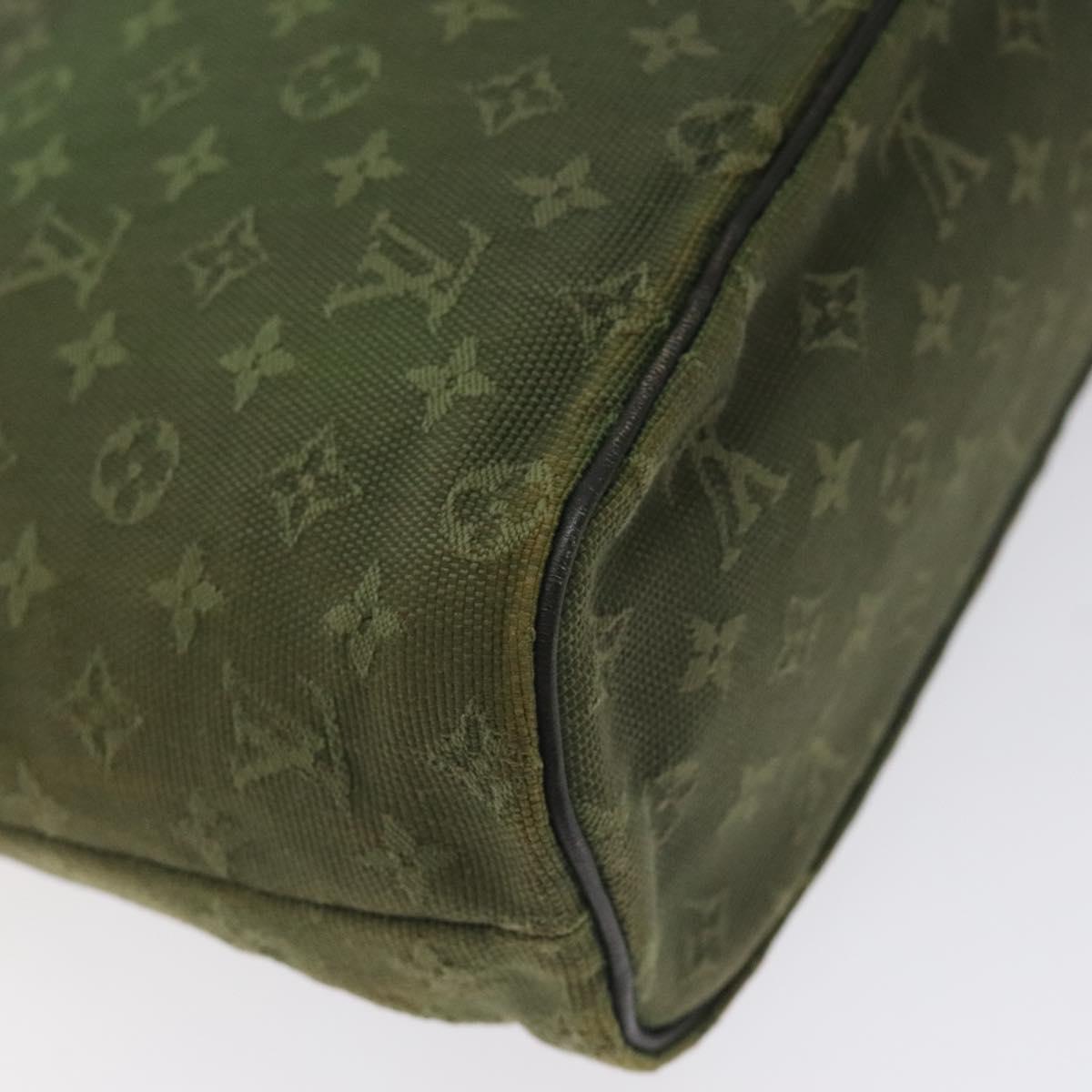 LOUIS VUITTON Monogram Mini Lucille PM Hand Bag TST Khaki M92682 LV Auth 129216