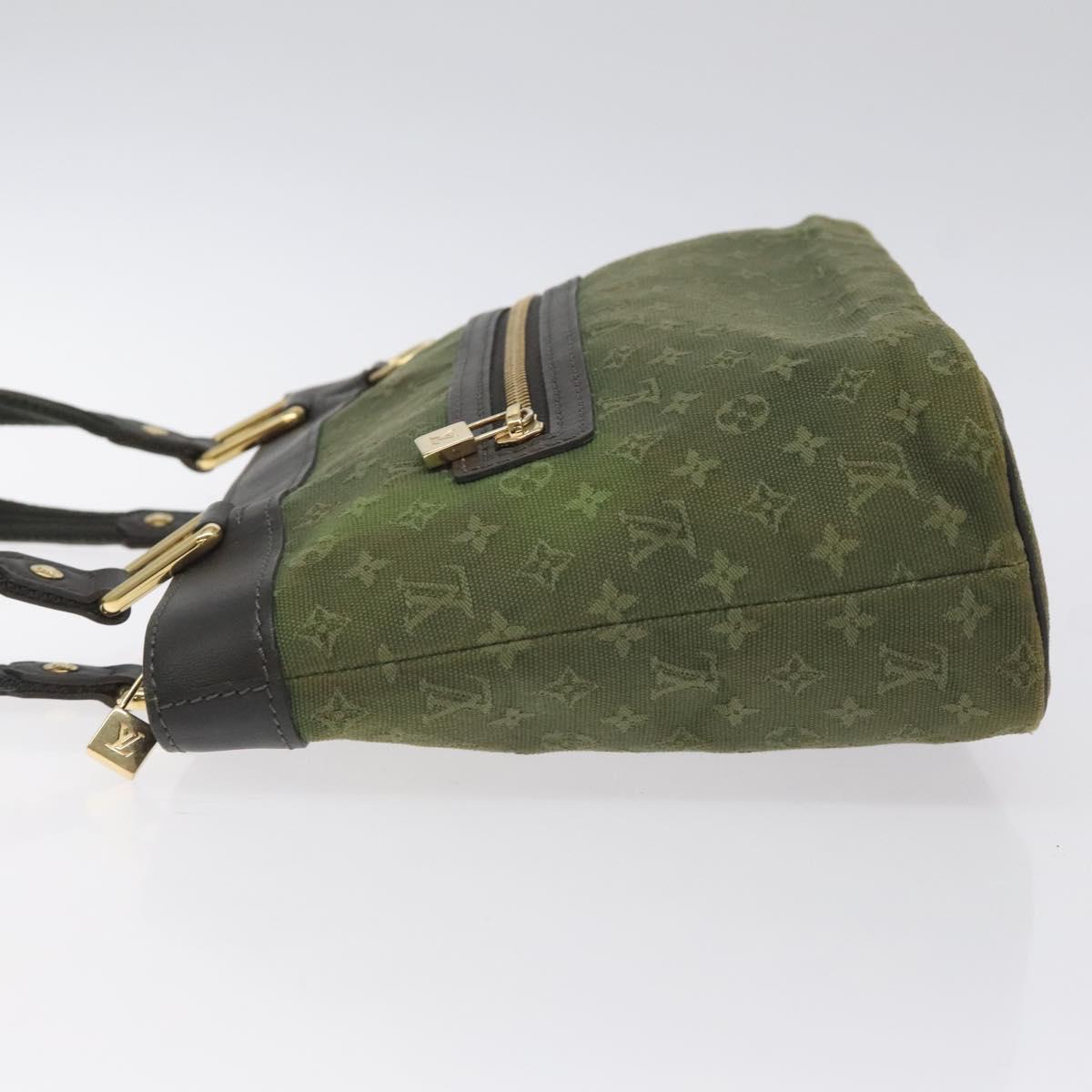 LOUIS VUITTON Monogram Mini Lucille PM Hand Bag TST Khaki M92682 LV Auth 129216
