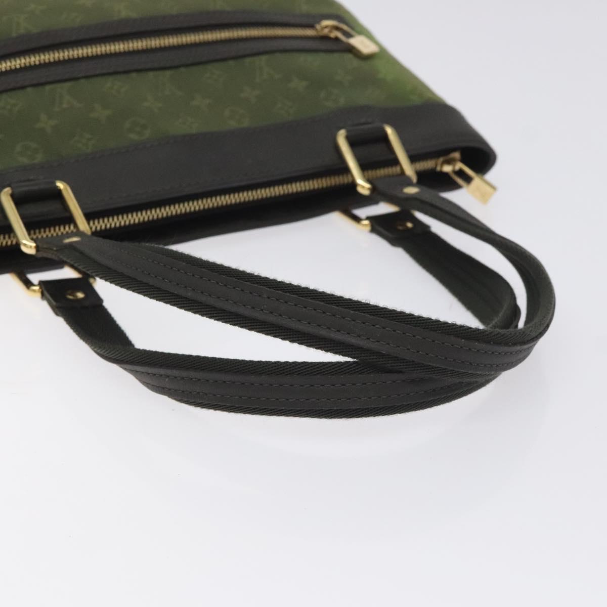LOUIS VUITTON Monogram Mini Lucille PM Hand Bag TST Khaki M92682 LV Auth 129216