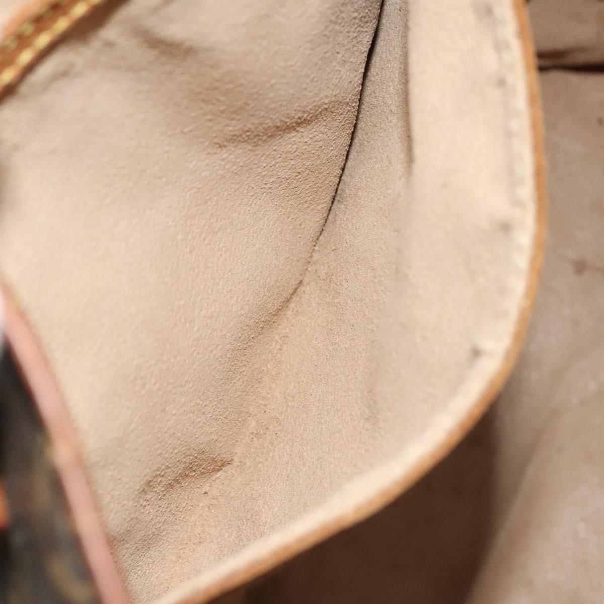 LOUIS VUITTON Monogram Bucket GM Shoulder Bag M42236 LV Auth 129218