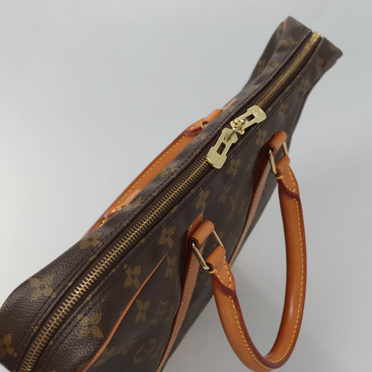 LOUIS VUITTON Monogram Porte Documents Voyage Business Bag M52005 Auth 129219