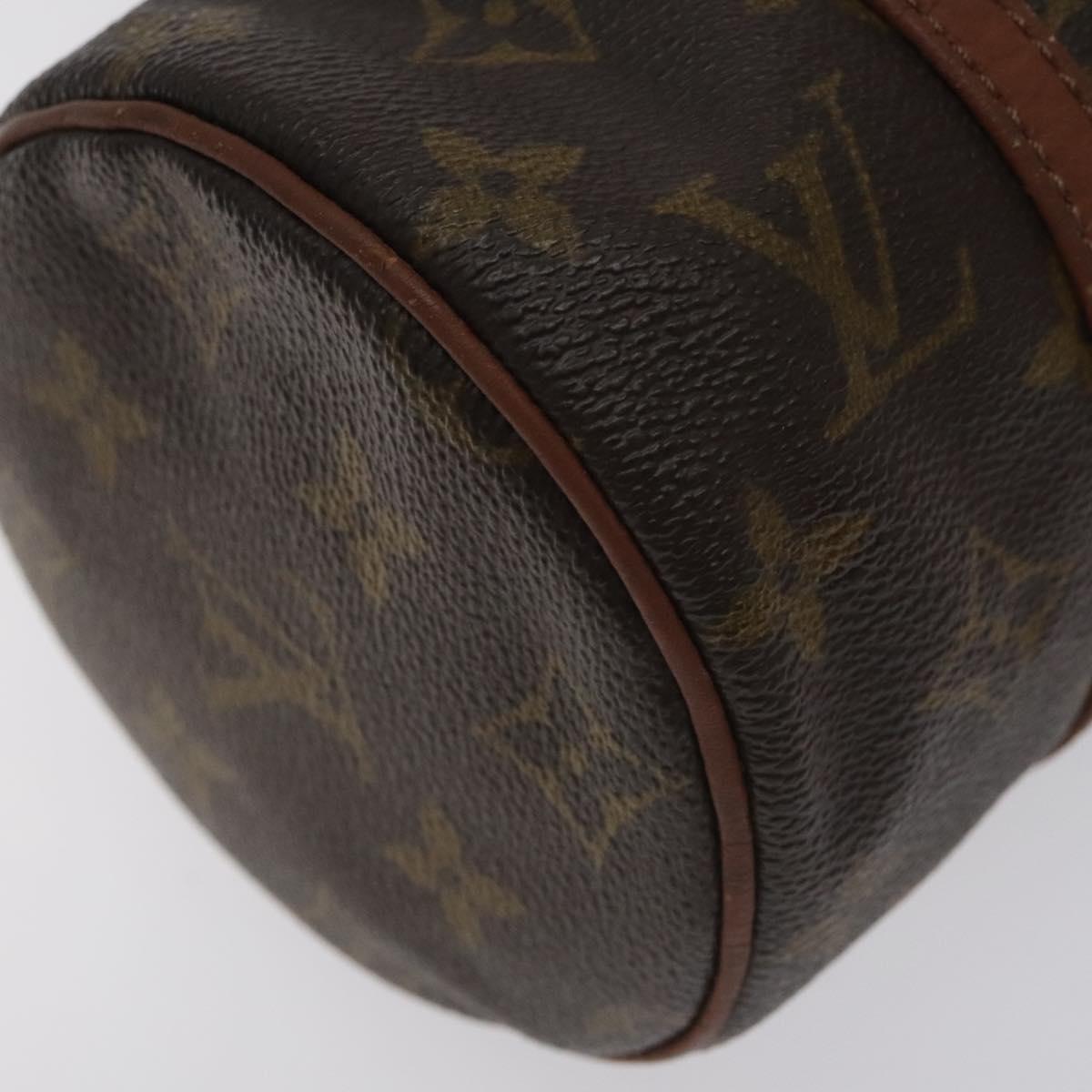 LOUIS VUITTON Monogram Papillon 22 Hand Bag M51367 LV Auth 129222