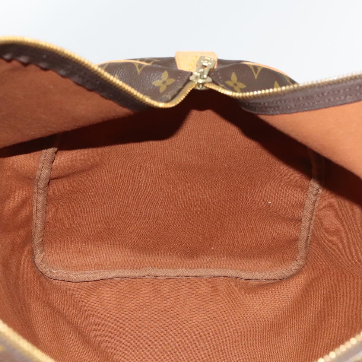 LOUIS VUITTON Monogram Keepall 55 Boston Bag M41424 LV Auth 129265