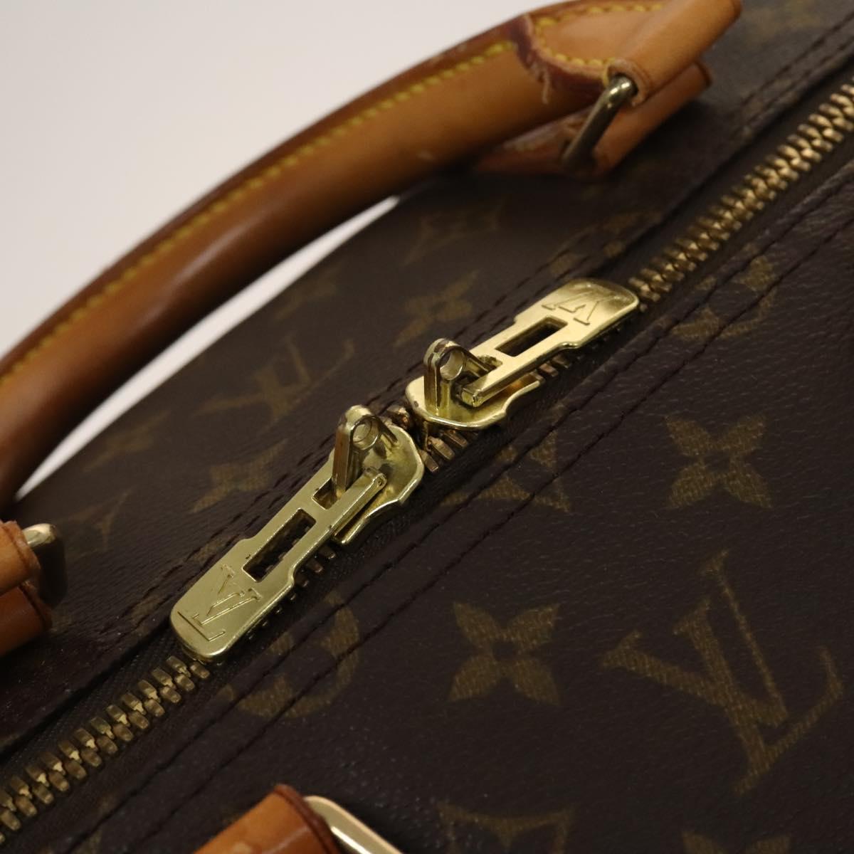 LOUIS VUITTON Monogram Keepall 55 Boston Bag M41424 LV Auth 129278