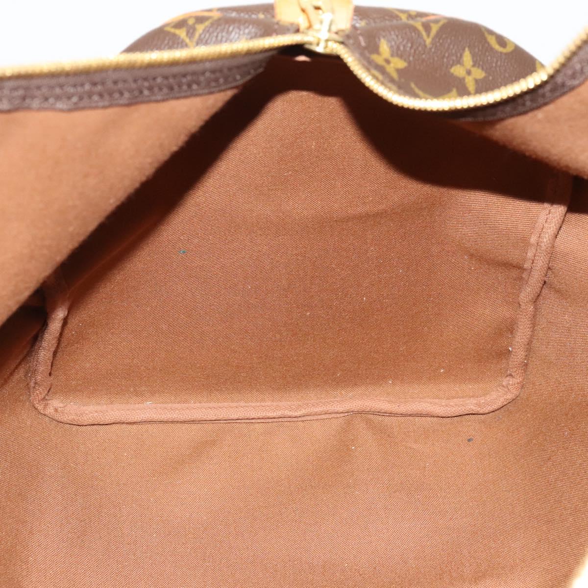 LOUIS VUITTON Monogram Keepall 55 Boston Bag M41424 LV Auth 129278