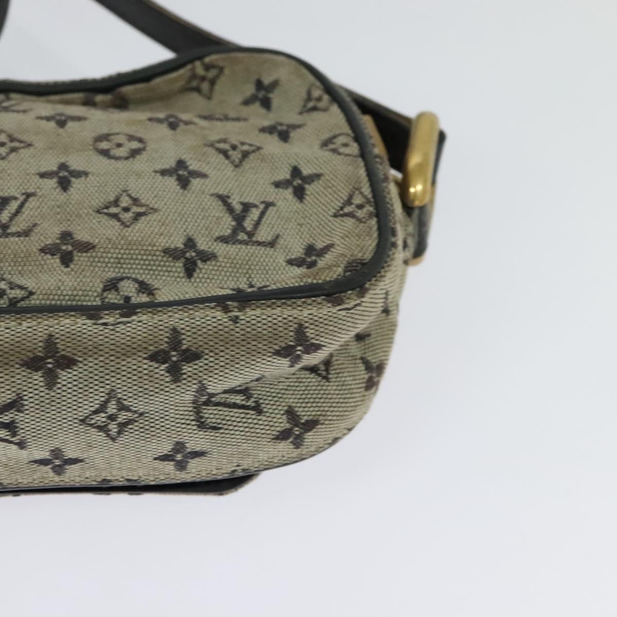 LOUIS VUITTON Monogram Mini Juliet MM Shoulder Bag Blue M92004 LV Auth 129285