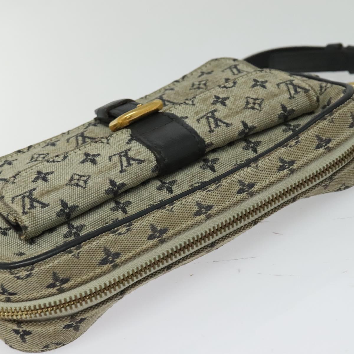 LOUIS VUITTON Monogram Mini Juliet MM Shoulder Bag Blue M92004 LV Auth 129285