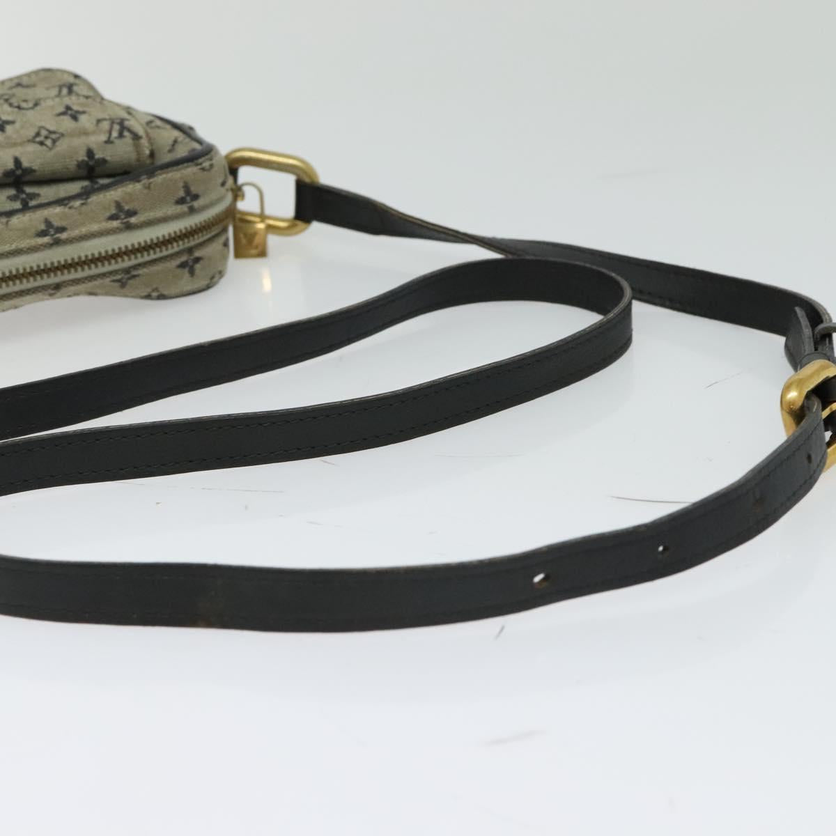 LOUIS VUITTON Monogram Mini Juliet MM Shoulder Bag Blue M92004 LV Auth 129285