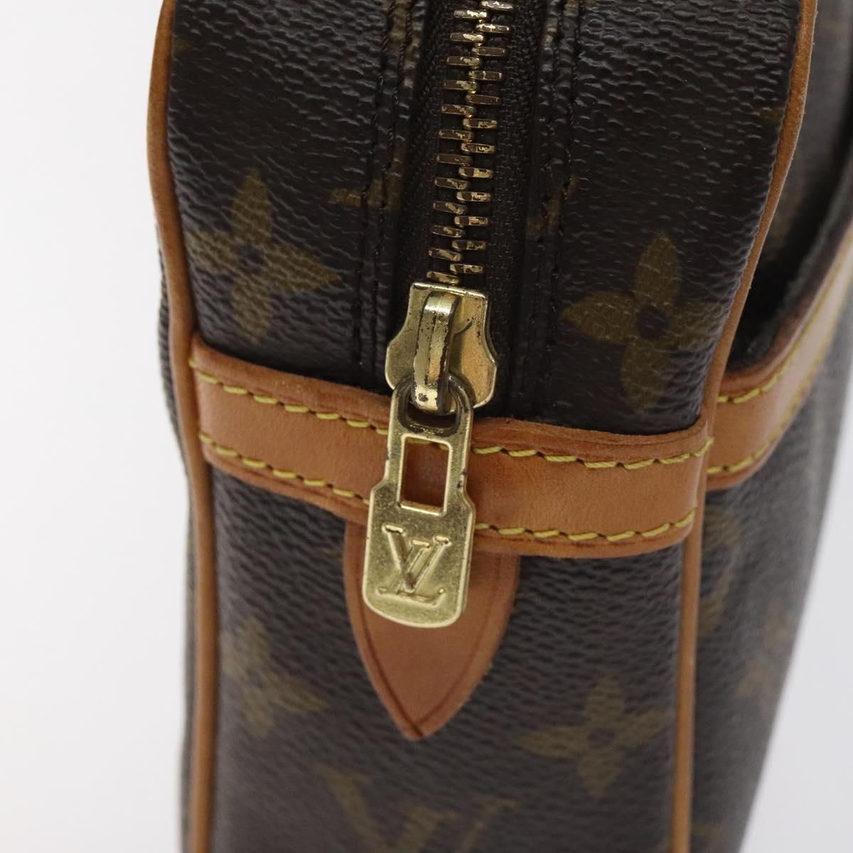 LOUIS VUITTON Monogram Compiegne 23 Clutch Bag M51847 LV Auth 129286