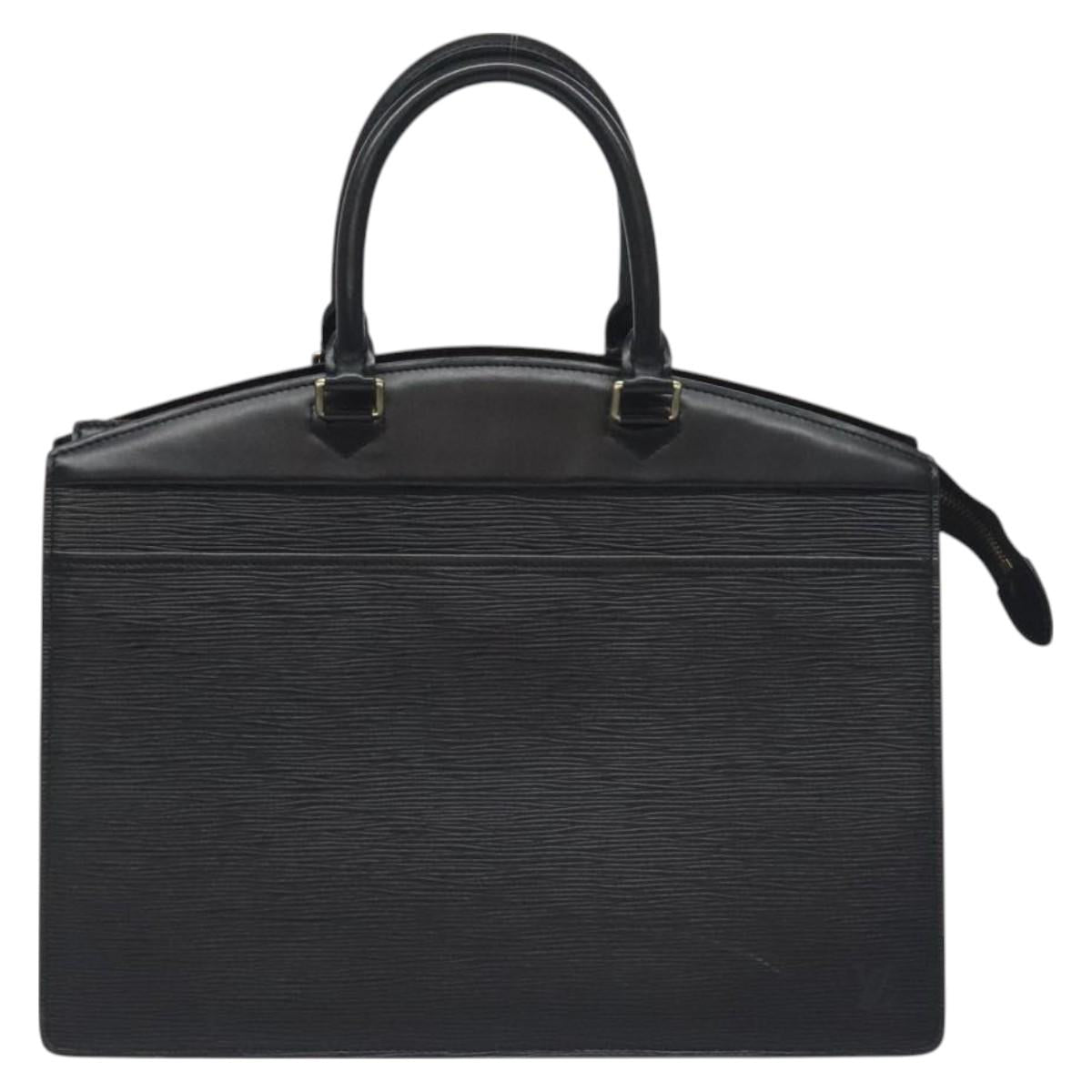 LOUIS VUITTON Epi Riviera Hand Bag Noir Black M48182 LV Auth 129304