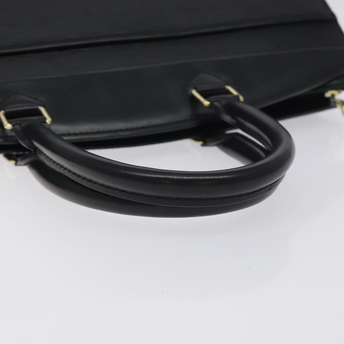 LOUIS VUITTON Epi Riviera Hand Bag Noir Black M48182 LV Auth 129304