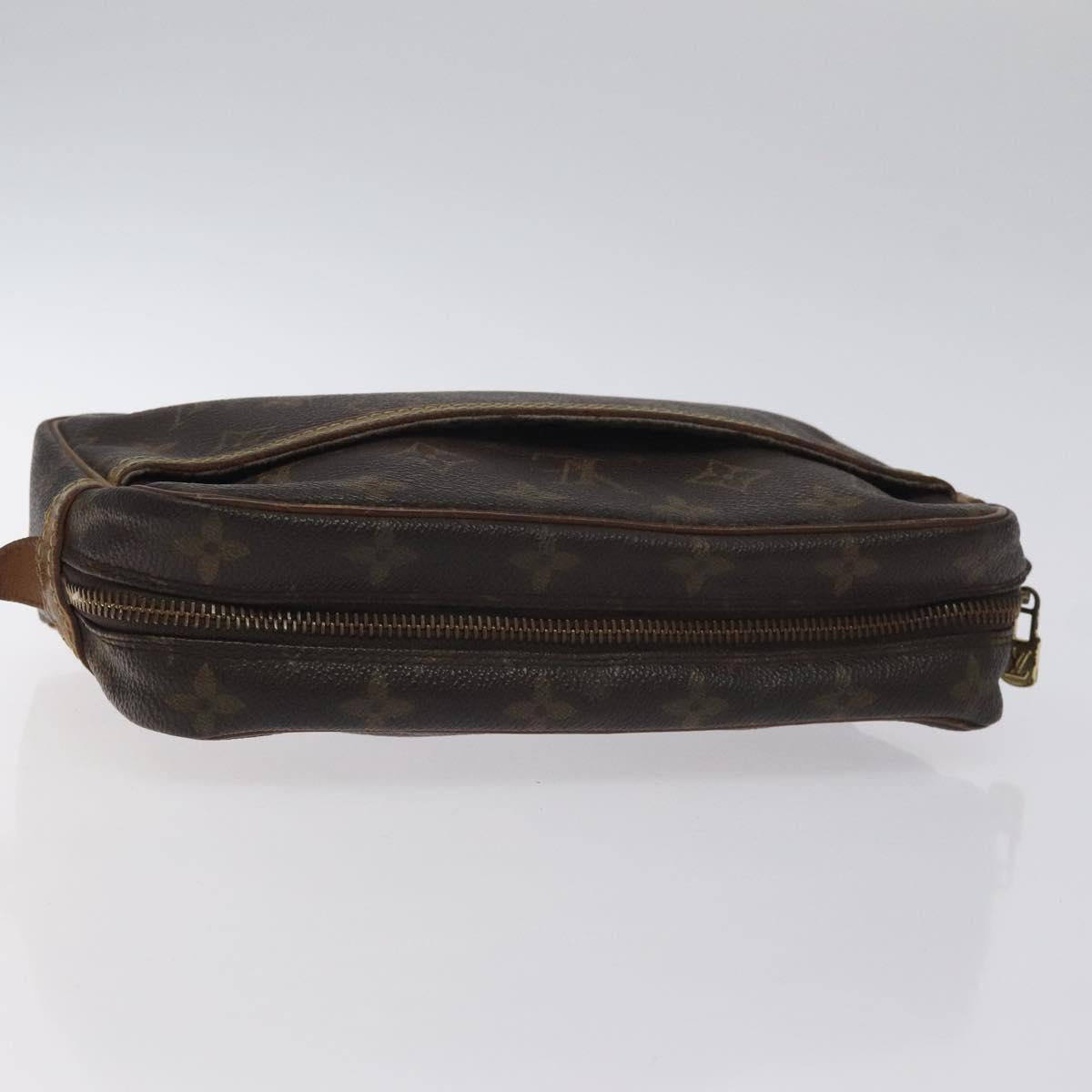 LOUIS VUITTON Monogram Compiegne 23 Clutch Bag M51847 LV Auth 129306