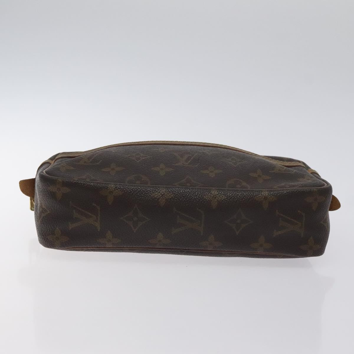 LOUIS VUITTON Monogram Compiegne 23 Clutch Bag M51847 LV Auth 129306