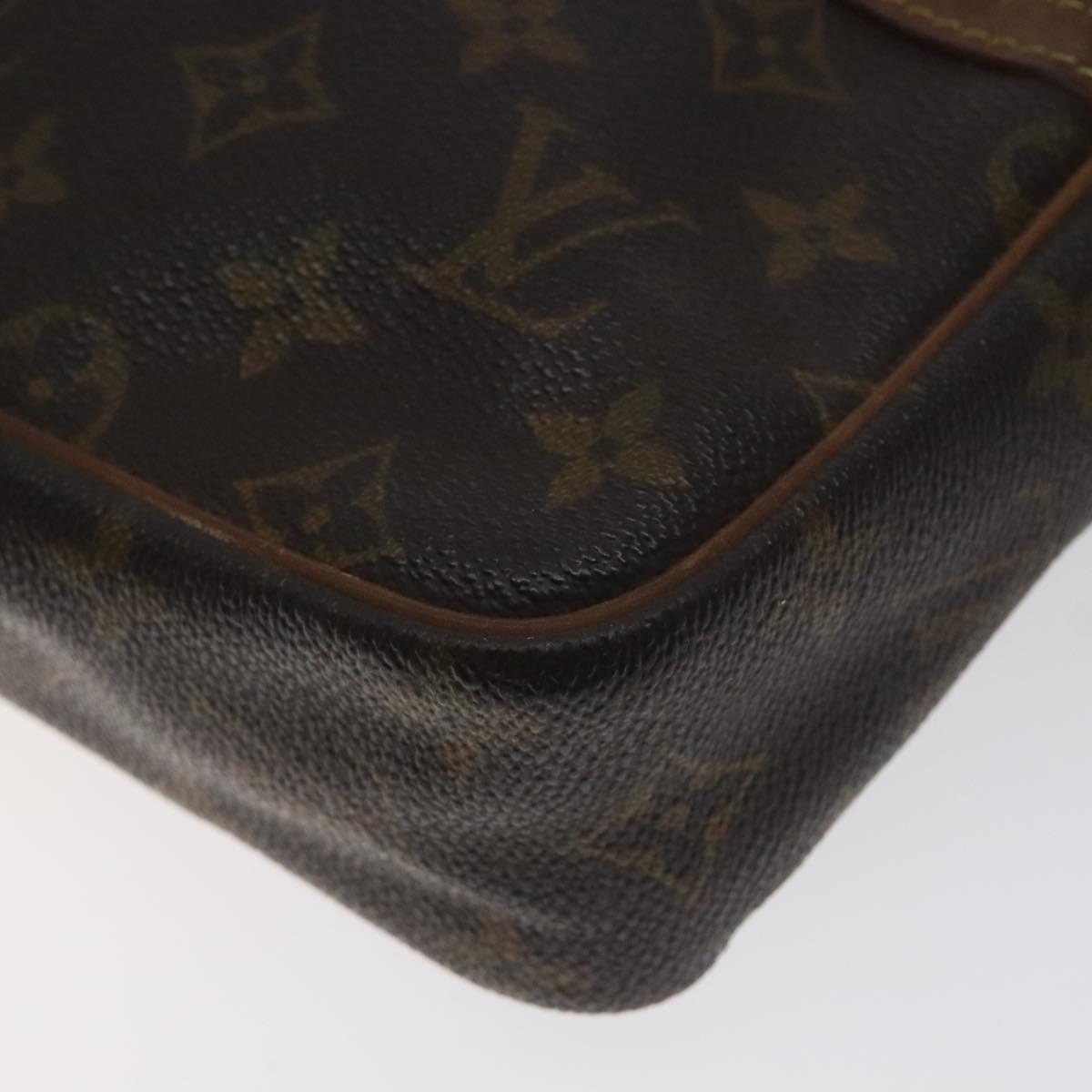 LOUIS VUITTON Monogram Compiegne 23 Clutch Bag M51847 LV Auth 129306