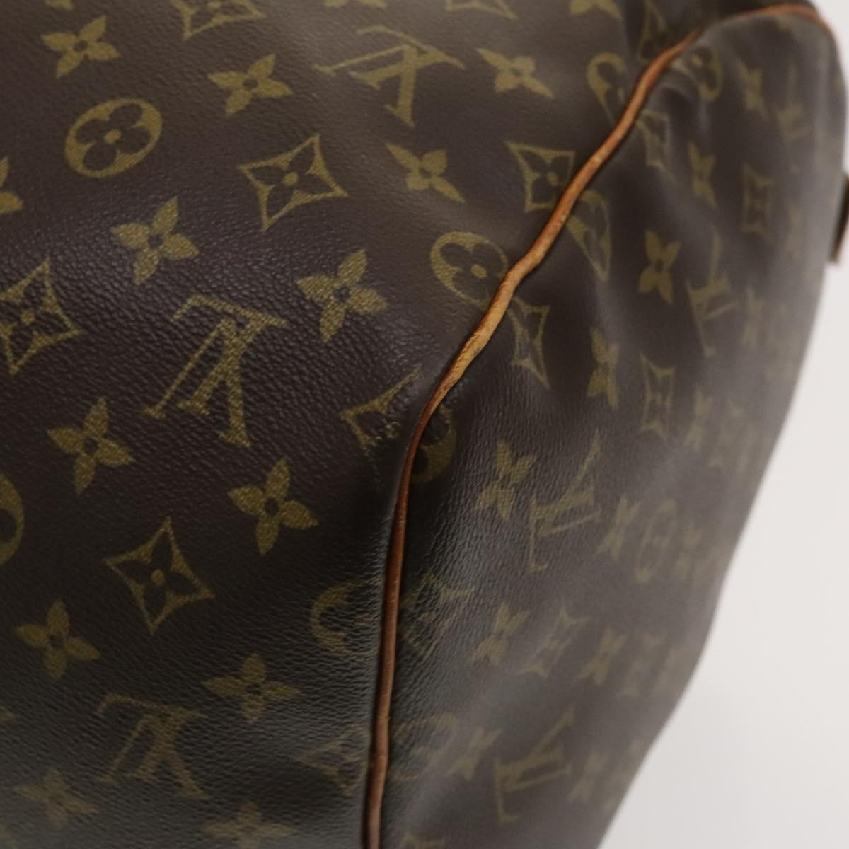 LOUIS VUITTON Monogram Keepall 55 Boston Bag M41424 LV Auth 129308