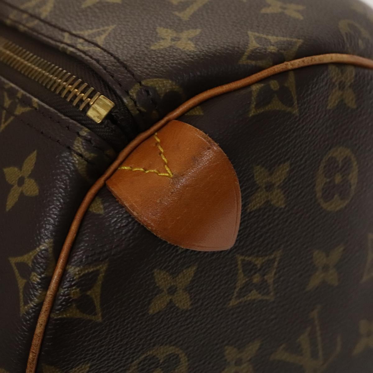 LOUIS VUITTON Monogram Keepall 55 Boston Bag M41424 LV Auth 129308