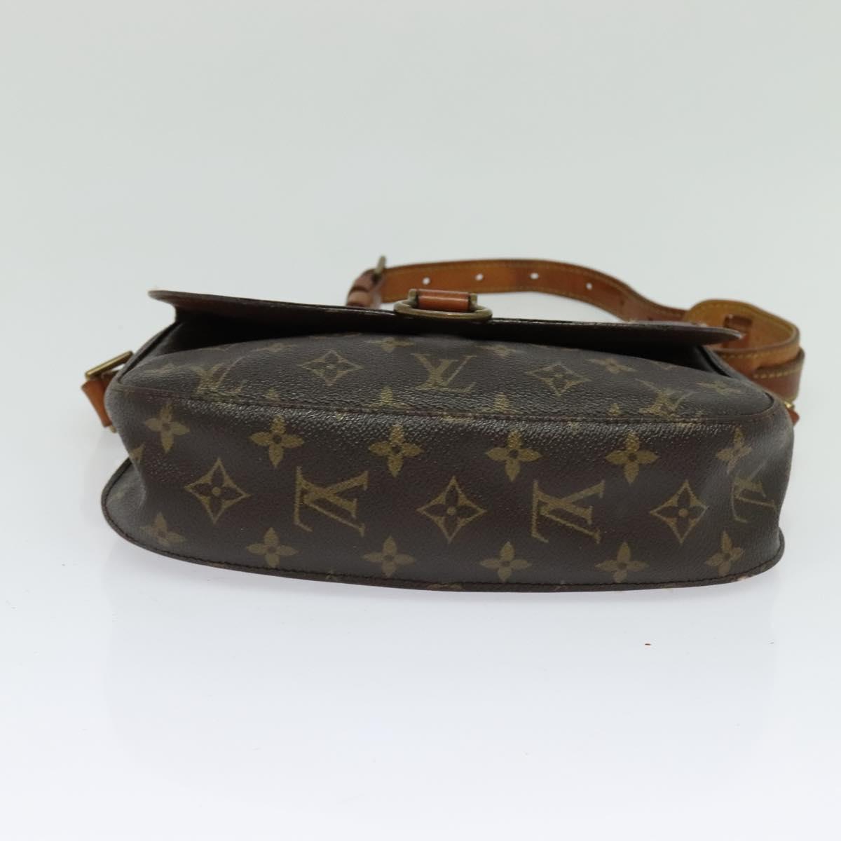 LOUIS VUITTON Monogram Monogram Saint Cloud GM Shoulder Bag M51242 Auth 129315