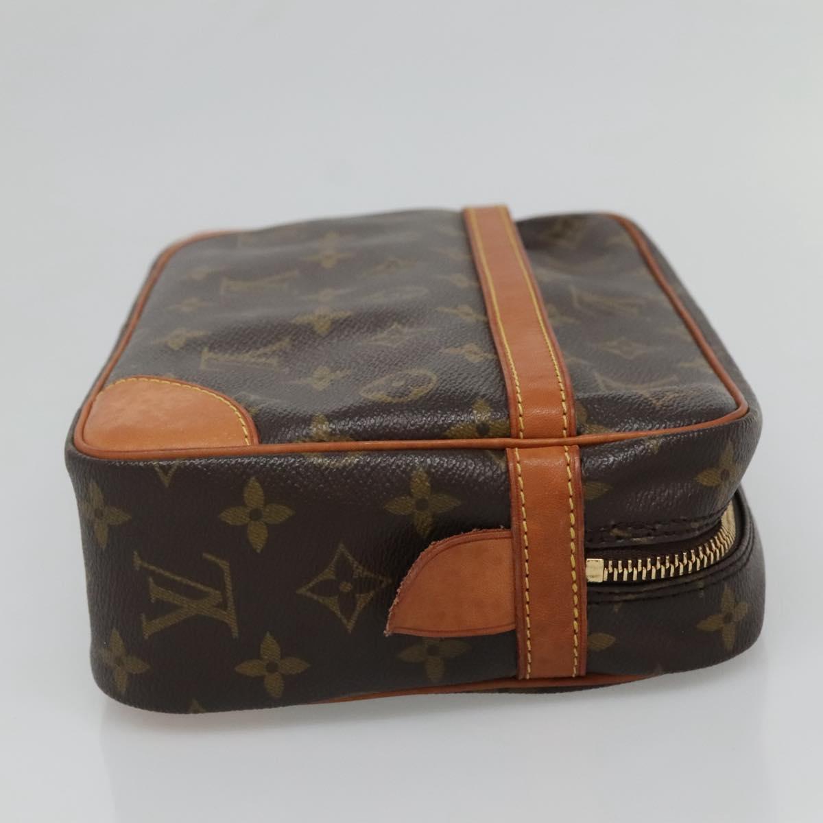 LOUIS VUITTON Monogram Compiegne 28 Clutch Bag M51845 LV Auth 129337