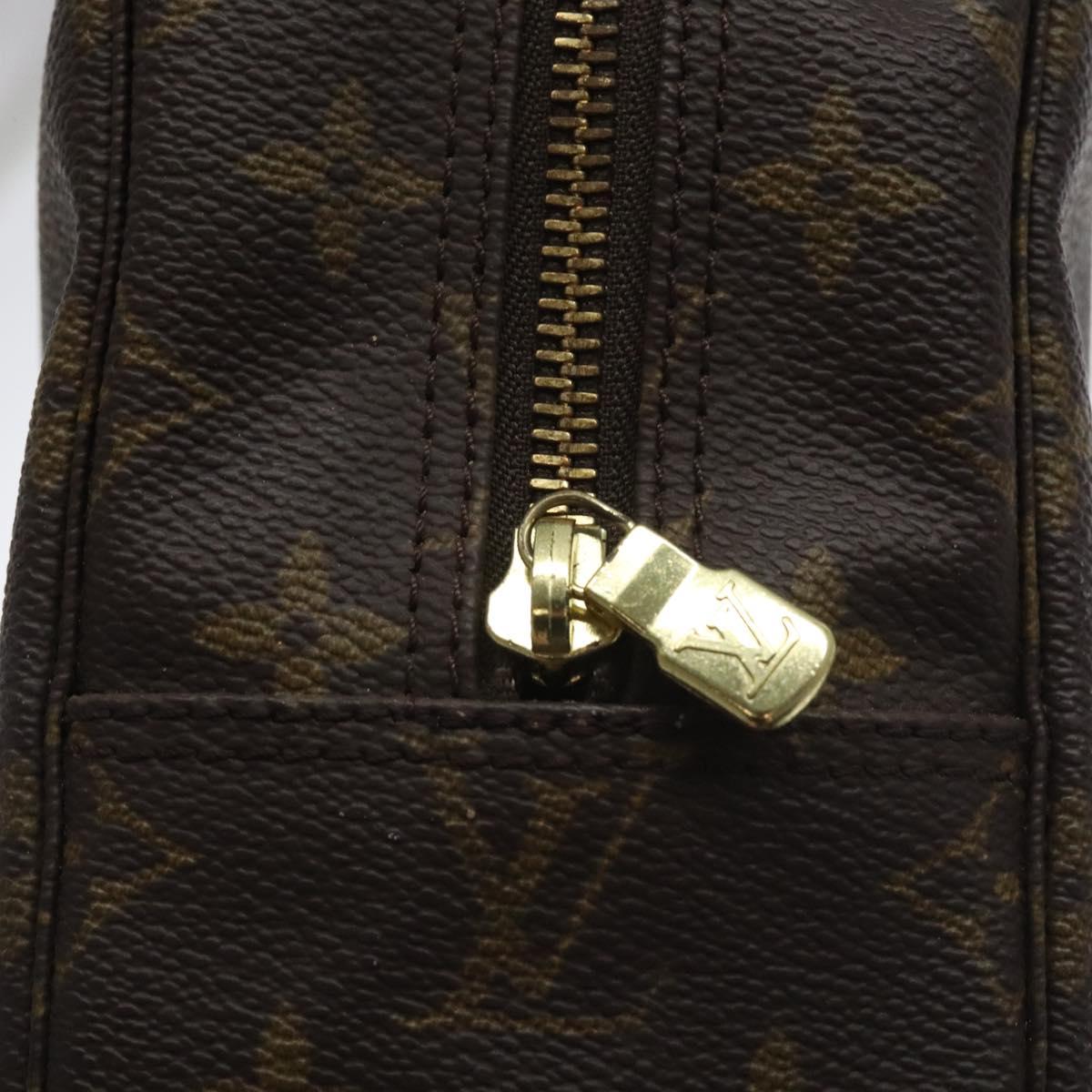 LOUIS VUITTON Monogram Trousse Toilette 28 Clutch Bag M47522 LV Auth 129369