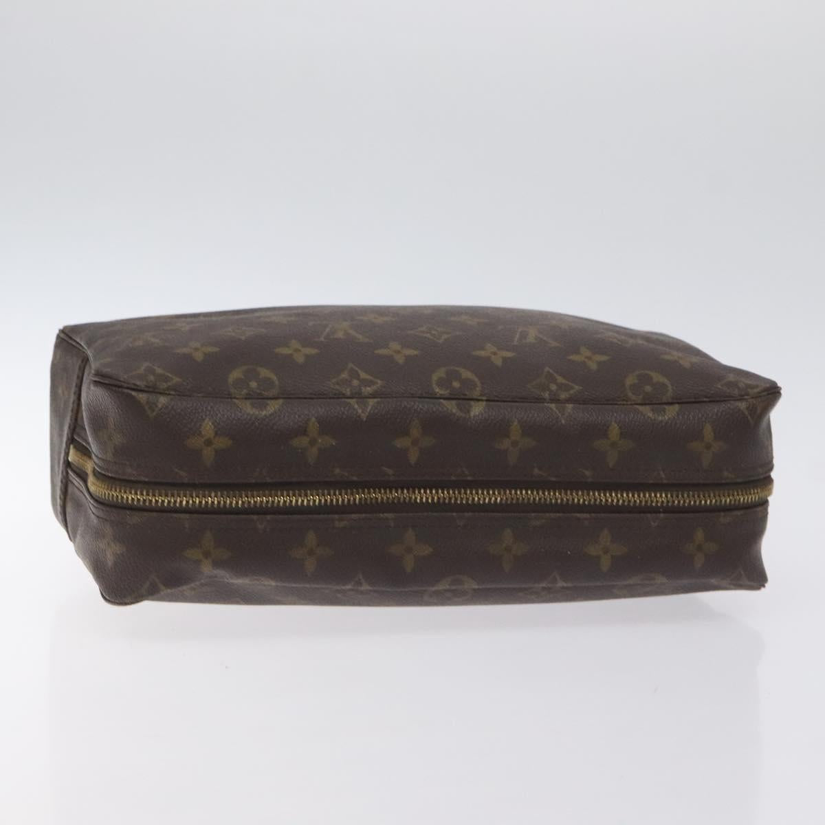 LOUIS VUITTON Monogram Trousse Toilette 28 Clutch Bag M47522 LV Auth 129369