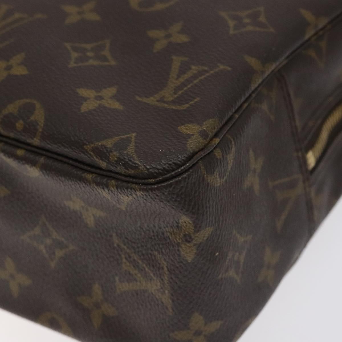 LOUIS VUITTON Monogram Trousse Toilette 28 Clutch Bag M47522 LV Auth 129369