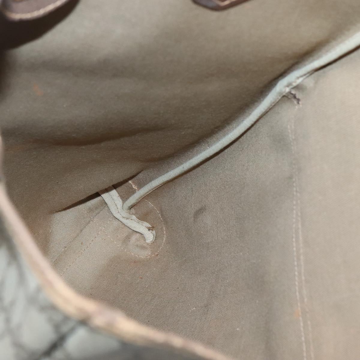 GUCCI GG Supreme Tote Bag PVC Beige Gold 002 39 0054 Auth 129381